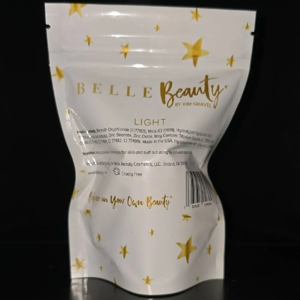 Belle Easy Peasy Mineral Foundation - Matte,Light Powder.